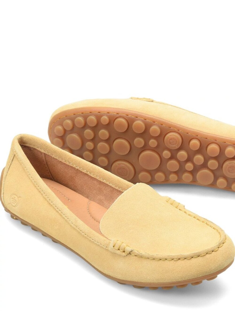 Born Axona Leather Driving Loafers Size 7.5